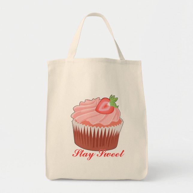 Strawberry Cupcake Bag (Front)