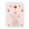 Strawberry Cupcake Birthday Invitation Any Age