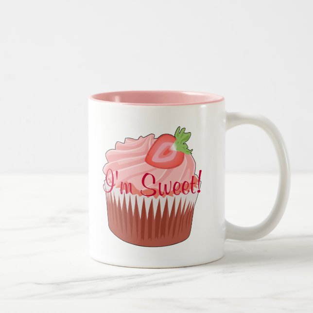Strawberry Cupcake Mug (Right)