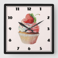 Strawberry Cupcake Sweet Dessert