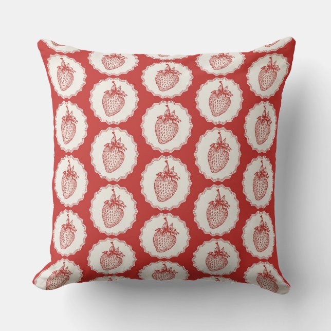 Strawberry Cushion (Front)
