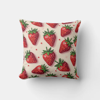 Strawberry cushion