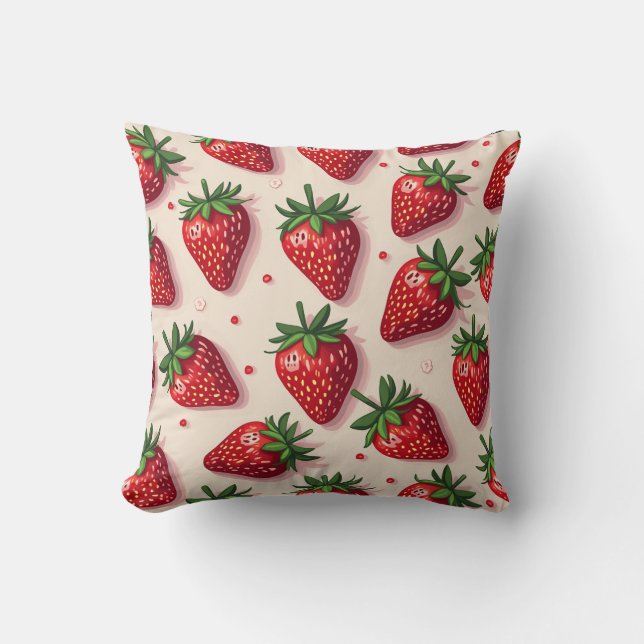 Strawberry cushion (Front)
