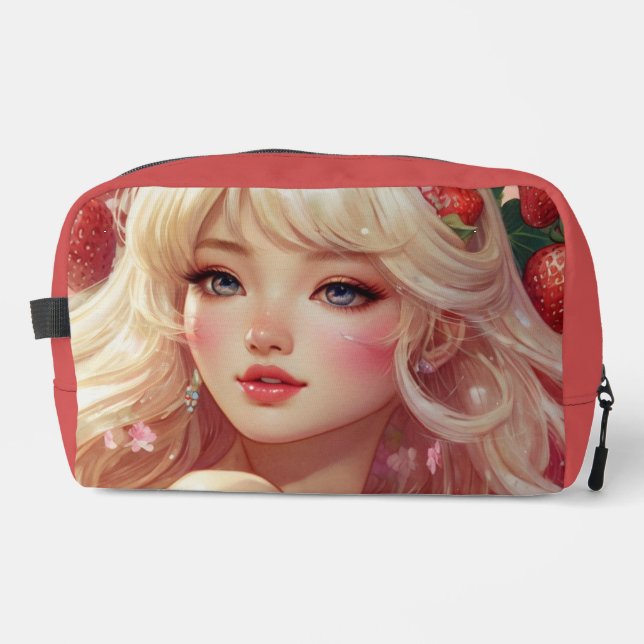 Strawberry cuteness Print Cut Sew Bag (Front)