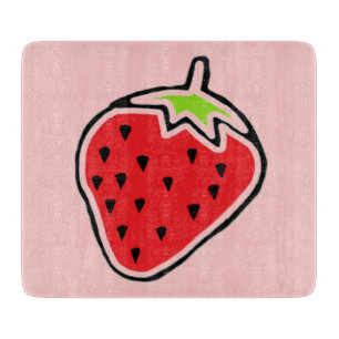 Strawberry Cutting Board