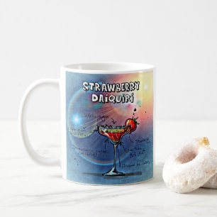 Strawberry Daiquiri (#10 of 12 Drink Recipe Sets)  Coffee Mug