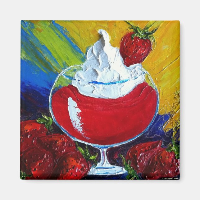 Strawberry Daiquiri Magnet (Front)