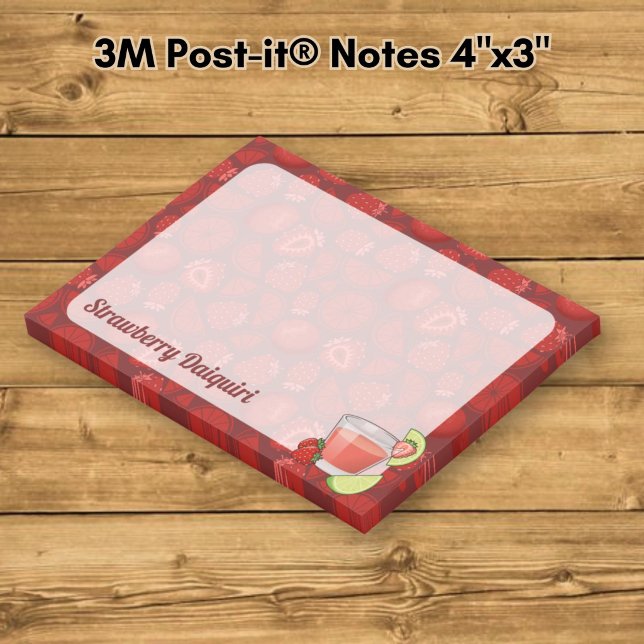Strawberry Daiquiri Post-it Notes (Creator Uploaded)
