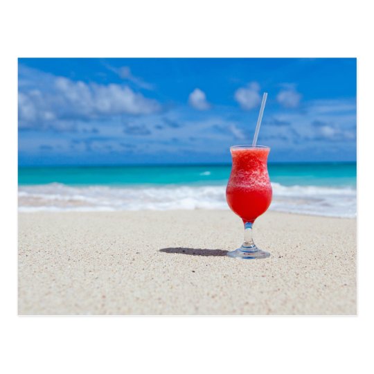 Strawberry Daiquiri Postcard