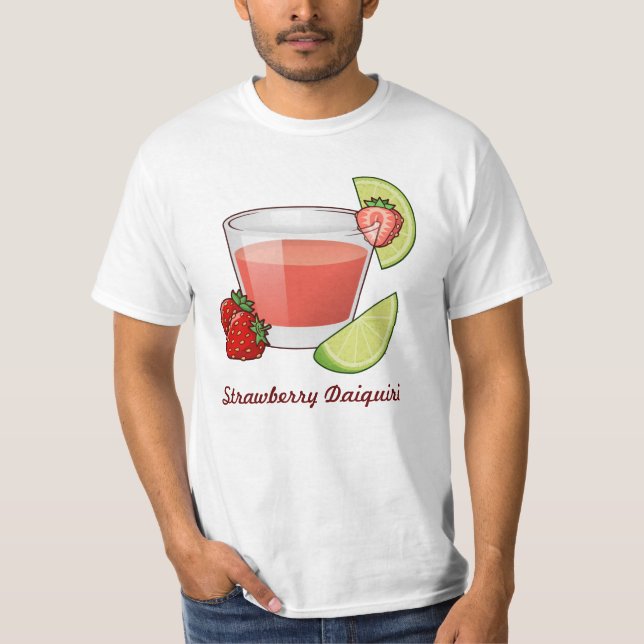 Strawberry Daiquiri T-Shirt (Front)