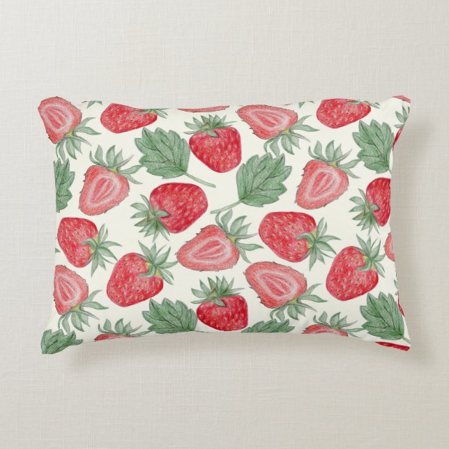 Strawberry Decorative Cushion (Front)