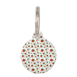 Strawberry  Design Dog Tag