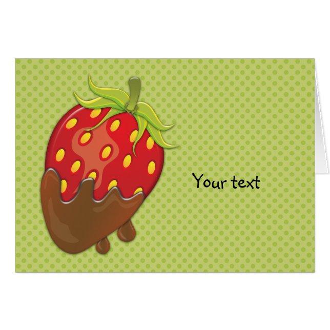 Strawberry dipped in chocolate (Front Horizontal)