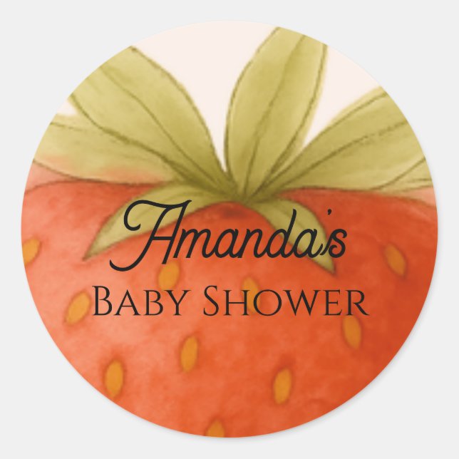 Strawberry Dreams Sticker (Front)