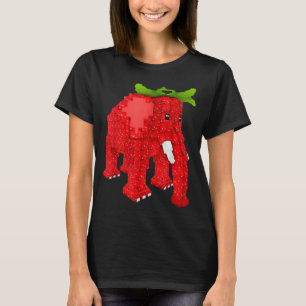Strawberry Elephant  T-Shirt