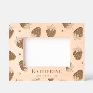 Strawberry Etched Frames