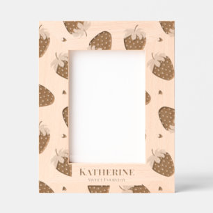 Strawberry Etched Frames