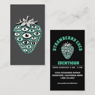Strawberry Eyes Business Card