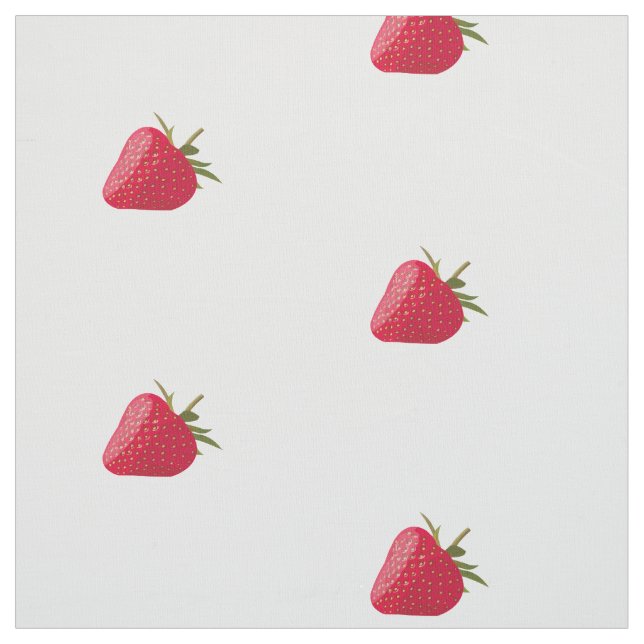 Strawberry fabric (Swatch)