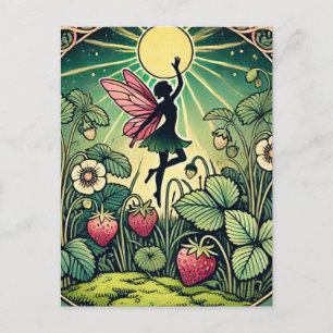 Strawberry Fairy                                   Postcard