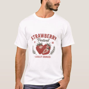 Strawberry Festival 1968 Locally Sourced Summer Vi T-Shirt
