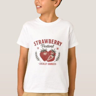 Strawberry Festival 1968 Locally Sourced Summer Vi T-Shirt