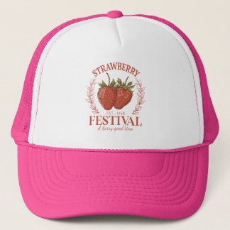 Strawberry Festival Trucker Hat