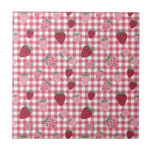 Strawberry Field Pattern Tile