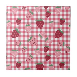 Strawberry Field Pattern Tile