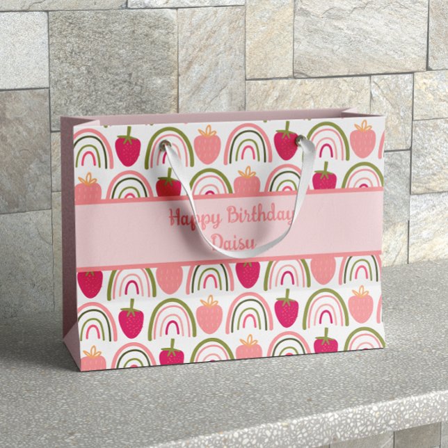 Strawberry Fields Delight 1 Large Gift Bag (Creator Uploaded)