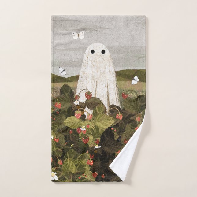 Strawberry Fields Hand Towel (Hand Towel)