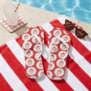 Strawberry Flip Flops