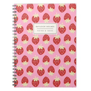 Strawberry Flip (Pink) Notebook