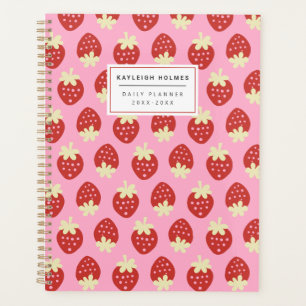 Strawberry Flip Planner