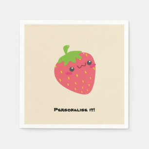 Strawberry Friend Napkin