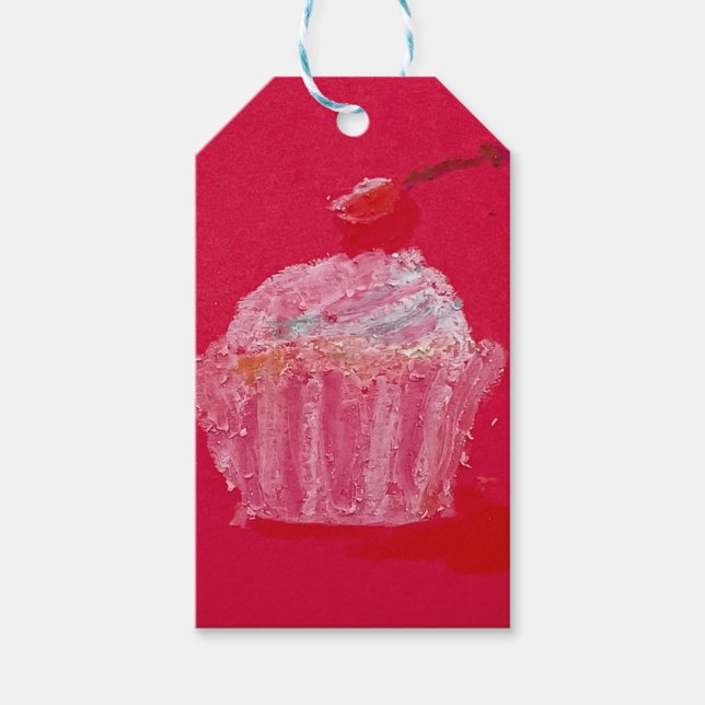 Strawberry Frosting Gift Tags (Front)