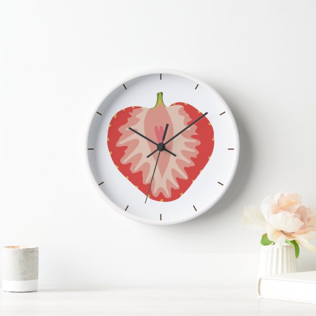 Strawberry Fruit Clock (Home)