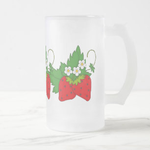 Strawberry fruit fun frosted mug