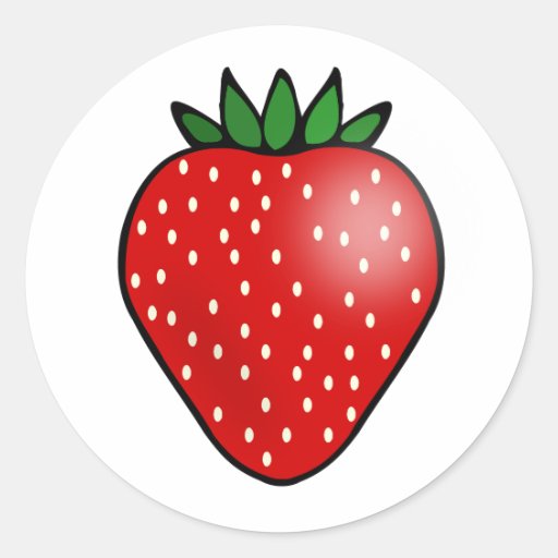 Image of Strawberry Fruit Stickers