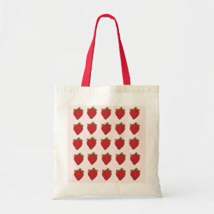 Strawberry Fruit Summer Strawberries Tote Bag