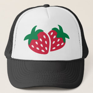 Strawberry Fruit Trucker Hat