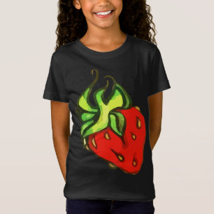 Strawberry Fruit Vegetarian T-Shirt