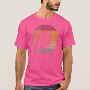 Strawberry Fruit Vintage Festival Distressed Retro T-Shirt