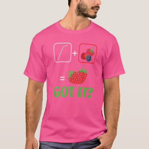 Strawberry  Fruitarian Strawberries Berry Fruit T-Shirt