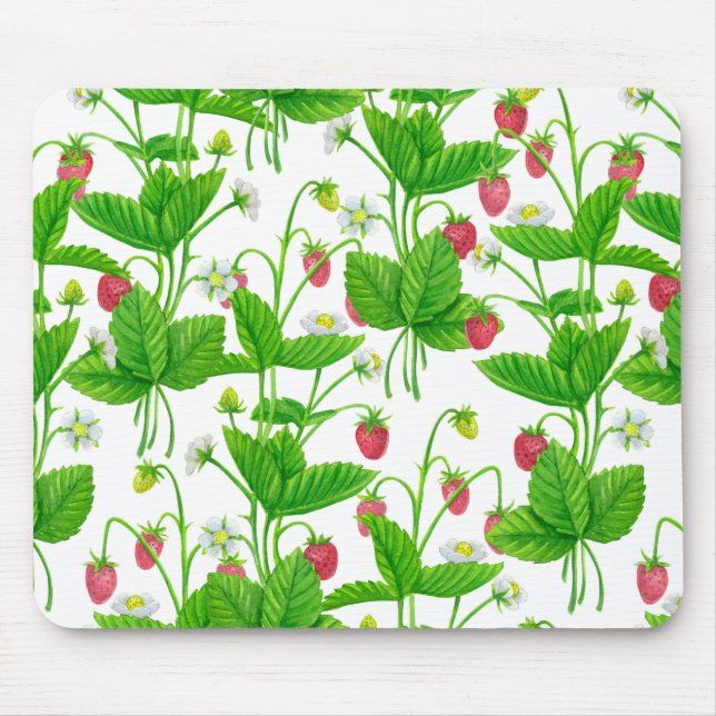 Strawberry garden mouse mat (Front)