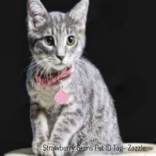 Strawberry Gems Pet Tag (Creator Uploaded)