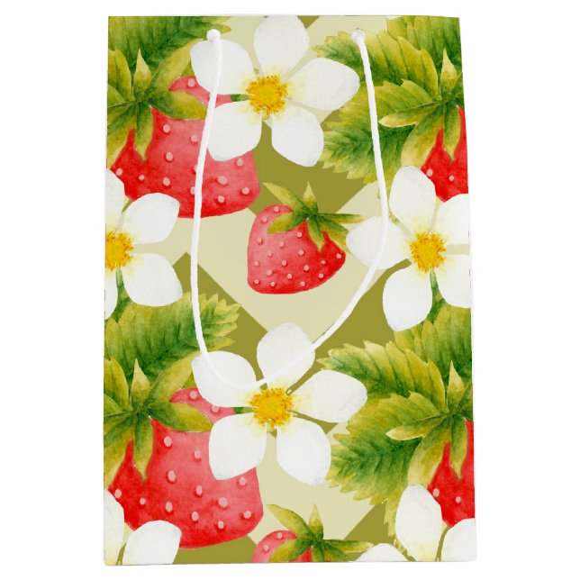 Strawberry Gift Bag (Front)
