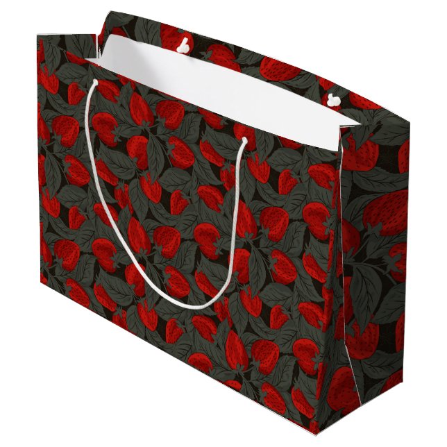 Strawberry Gift Bag (Back Angled)