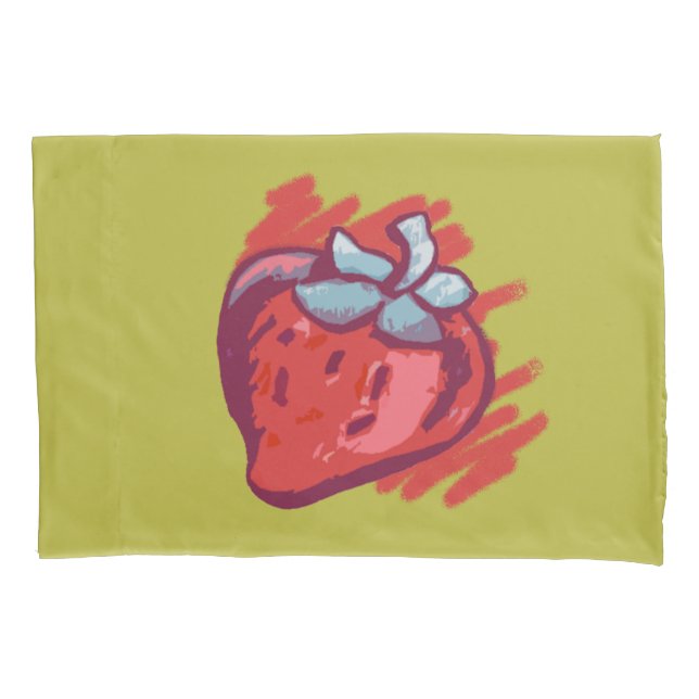 Strawberry Gifts Pillowcase (Front)