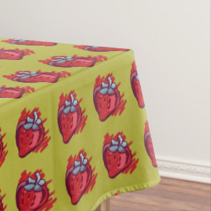 Strawberry Gifts Tablecloth